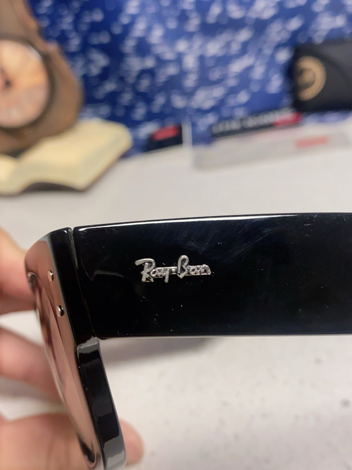 Ray-Ban RB0840 Square Silver Lens Sunglasses for Men & Women - 358957 - detail image 7