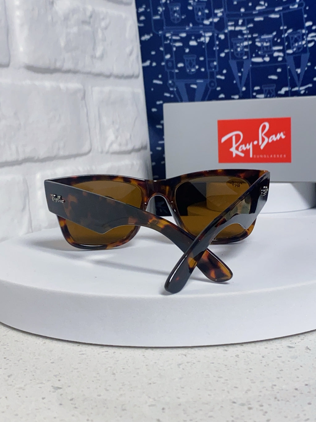 Ray-Ban RB0840 Square Brown Lens Sunglasses for Men & Women - detail image 3