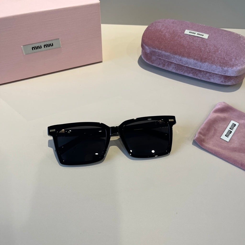 Miu Miu SMUO7S Square Black Lens Sunglasses for Men & Women - 382959 - detail image 8