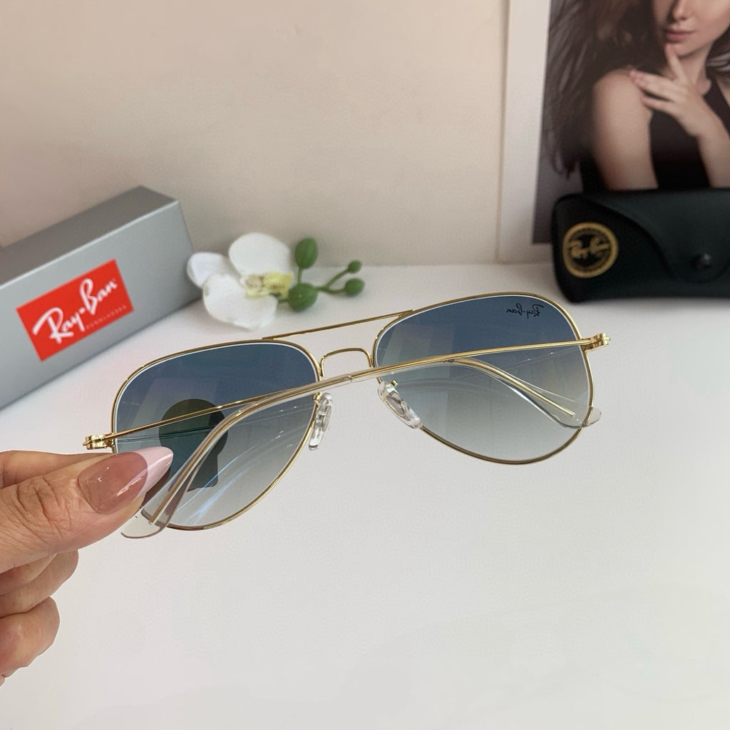 Ray-Ban Aviator Silver Lens Sunglasses for Men & Women - 935600 - detail image 2