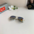 Ray-Ban Aviator Silver Lens Sunglasses for Men & Women - 935600