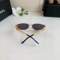 Chanel Metal Square Silver Lens Sunglasses for Men & Women - 357990