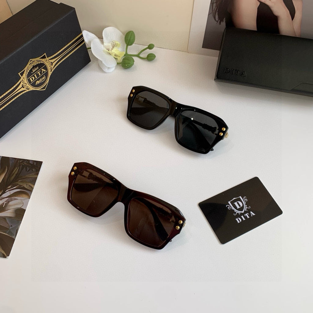Dita Square Black Lens Sunglasses for Men & Women - 132662 - detail image 3