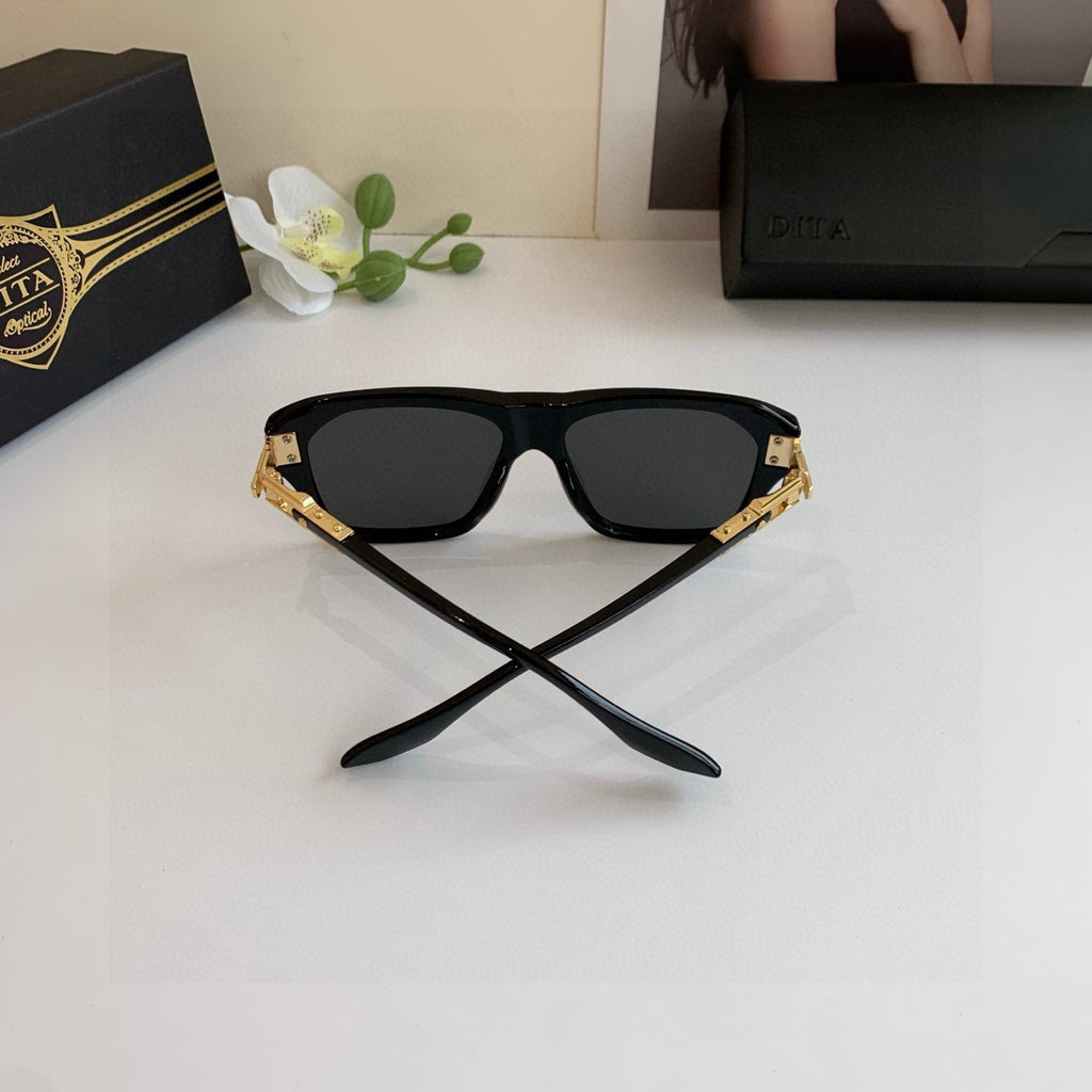Dita Square Black Lens Sunglasses for Men & Women - 132662 - detail image 2