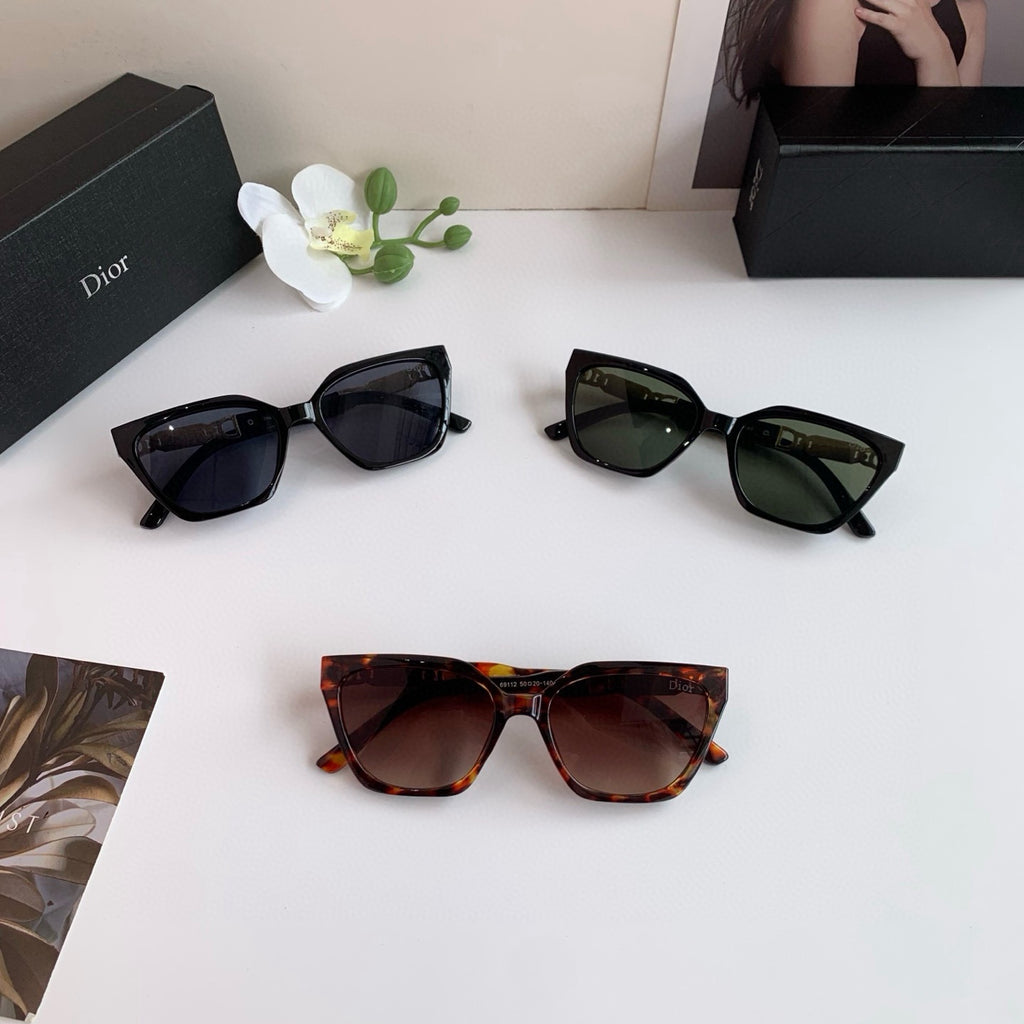 Dior Cat-Eye Black Lens Sunglasses for Men & Women - 398767 - detail image 6