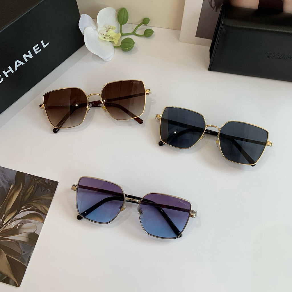 Chanel Square Brown Lens Sunglasses for Men & Women - 398489 - detail image 3