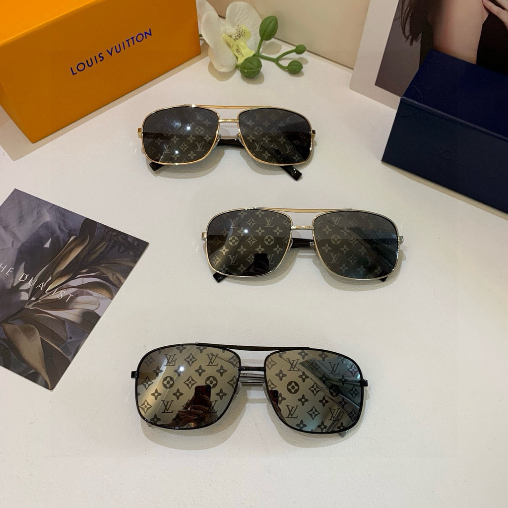 Louis Vuitton Aviator Silver Lens Sunglasses for Men & Women - 158120 - detail image 4