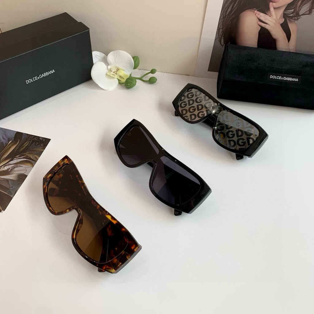 Dolce & Gabbana Oversized Black Lens Sunglasses for Men & Women - 416574 - detail image 3