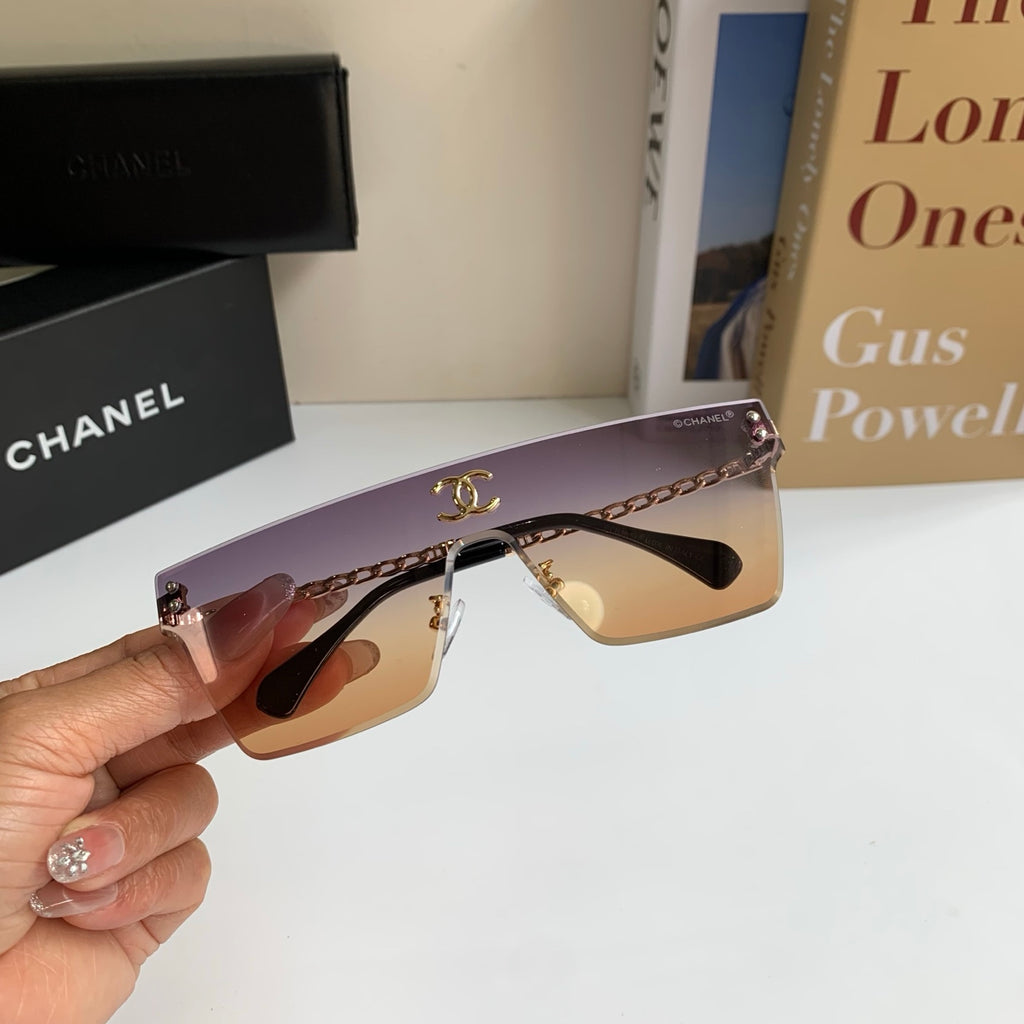 Chanel Square Silver Lens Sunglasses for Men & Women - 358069 - detail image 3