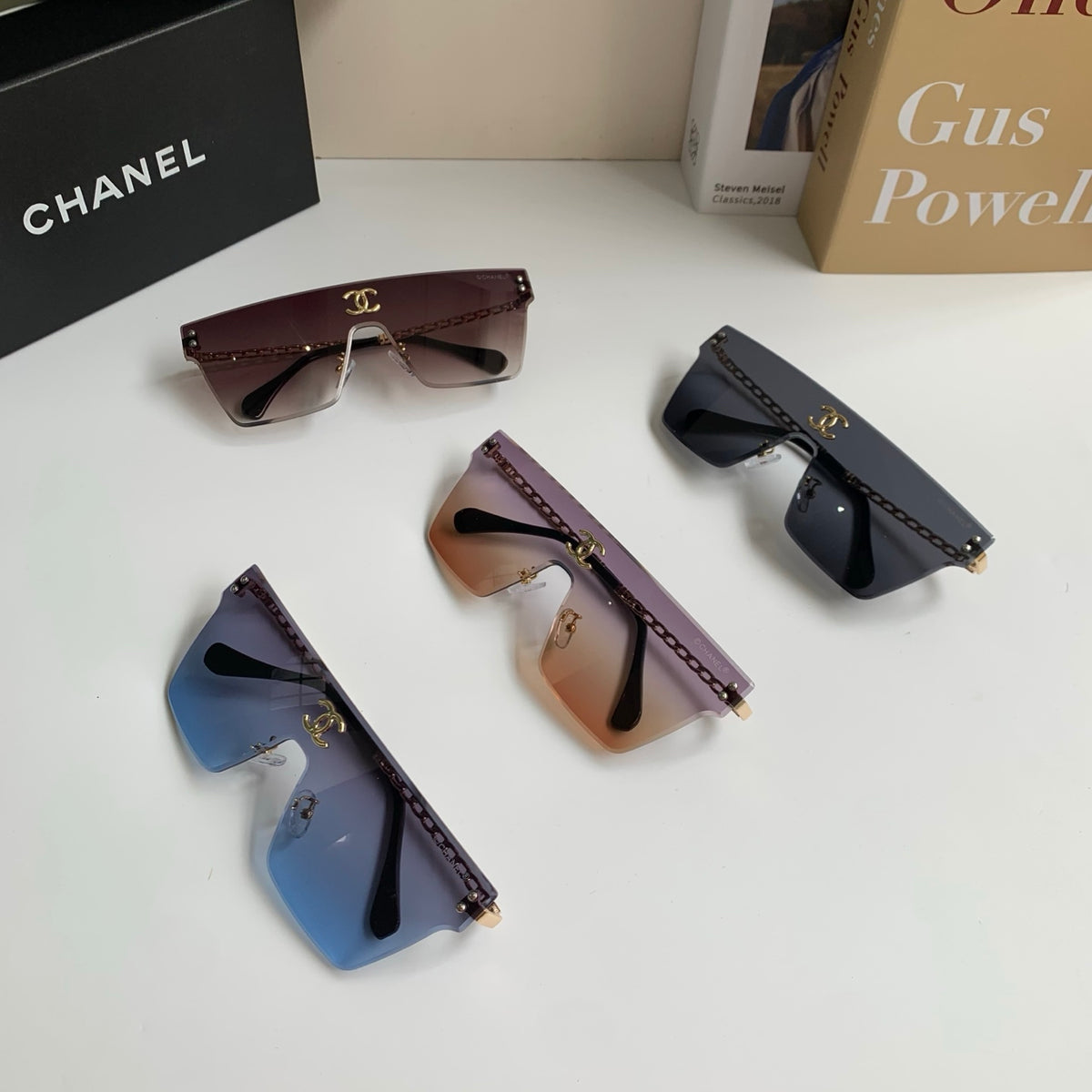 Chanel Square Silver Lens Sunglasses for Men & Women - 358072 - detail image 9