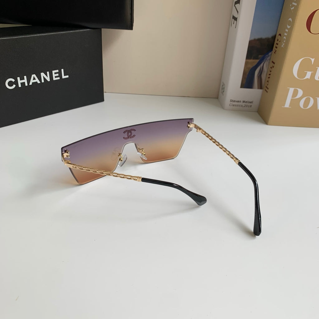Chanel Square Silver Lens Sunglasses for Men & Women - 358069 - detail image 8
