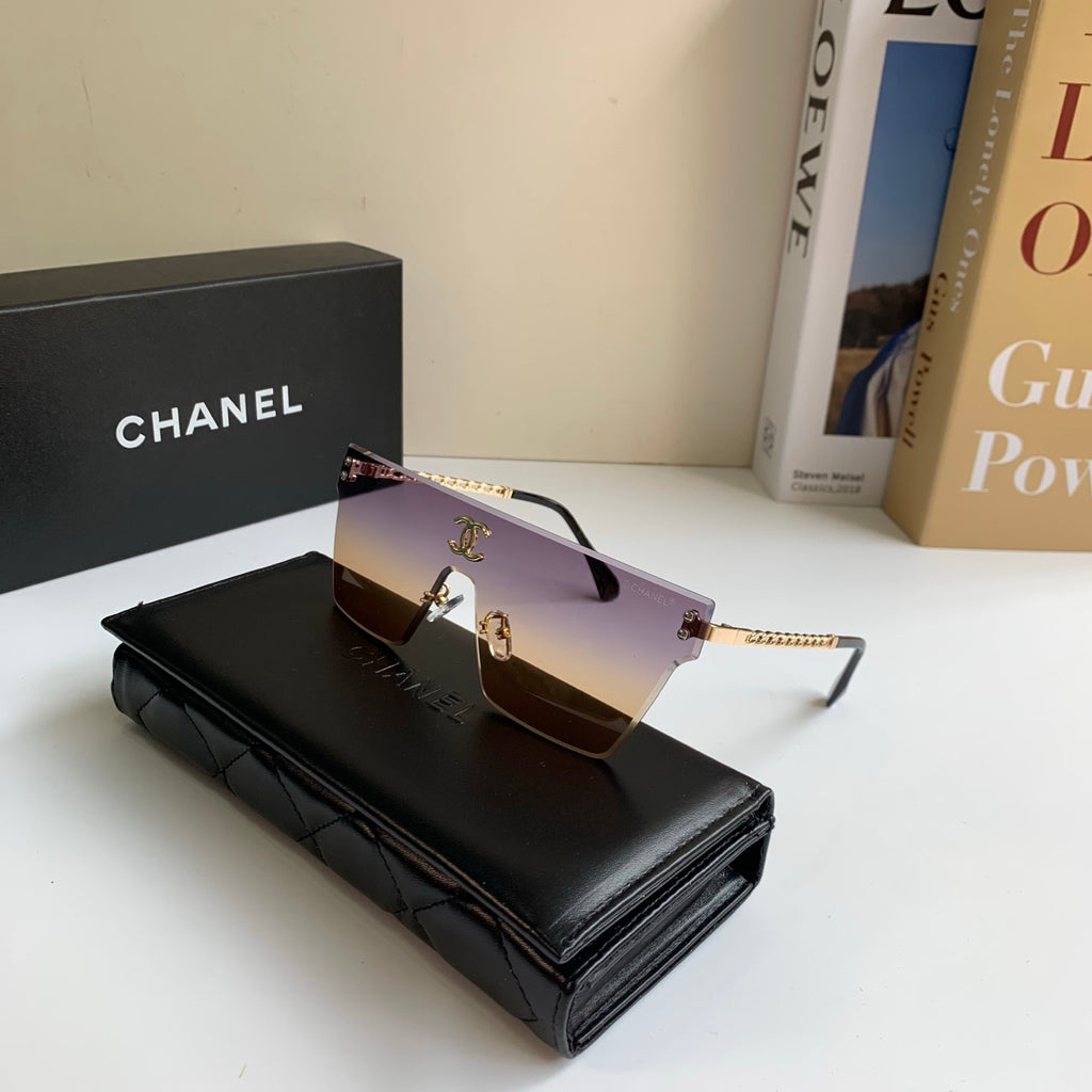 Chanel Square Silver Lens Sunglasses for Men & Women - 358069 - detail image 5