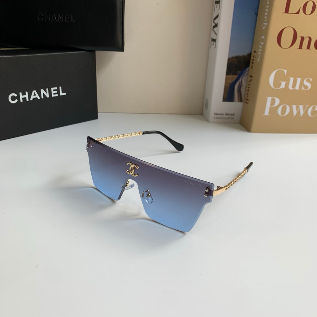 Chanel Square Silver Lens Sunglasses for Men & Women - 997696 - detail image 2