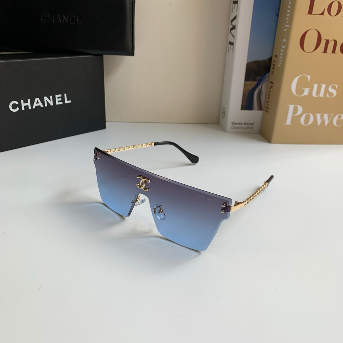 Chanel Square Silver Lens Sunglasses for Men & Women - 997696 - detail image 2