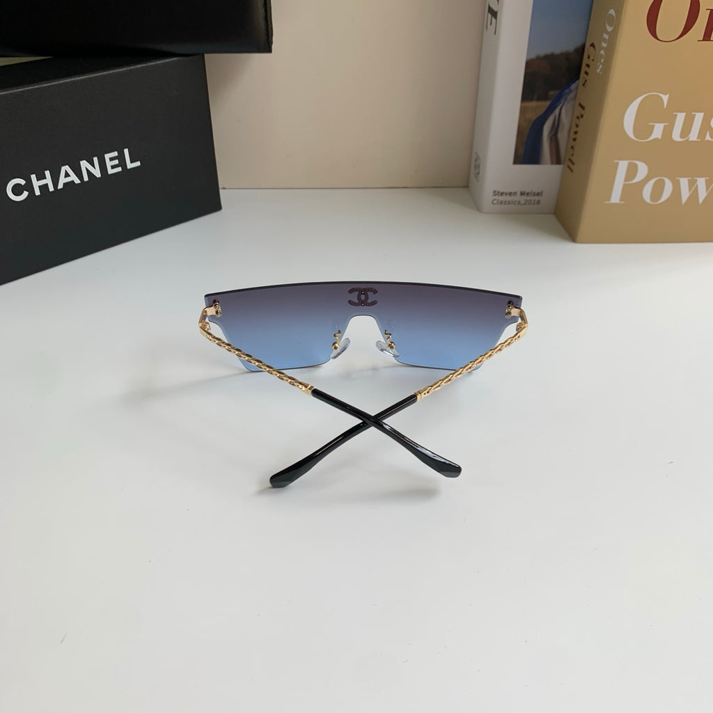 Chanel Square Silver Lens Sunglasses for Men & Women - 997696 - detail image 7
