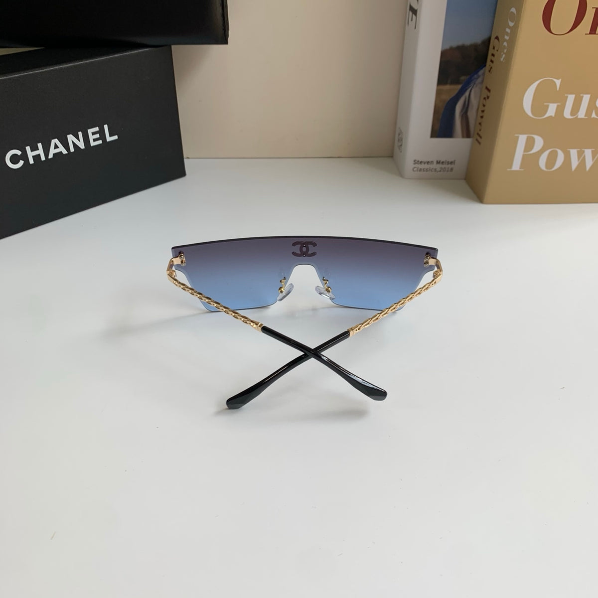 Chanel Square Silver Lens Sunglasses for Men & Women - 997696 - detail image 7