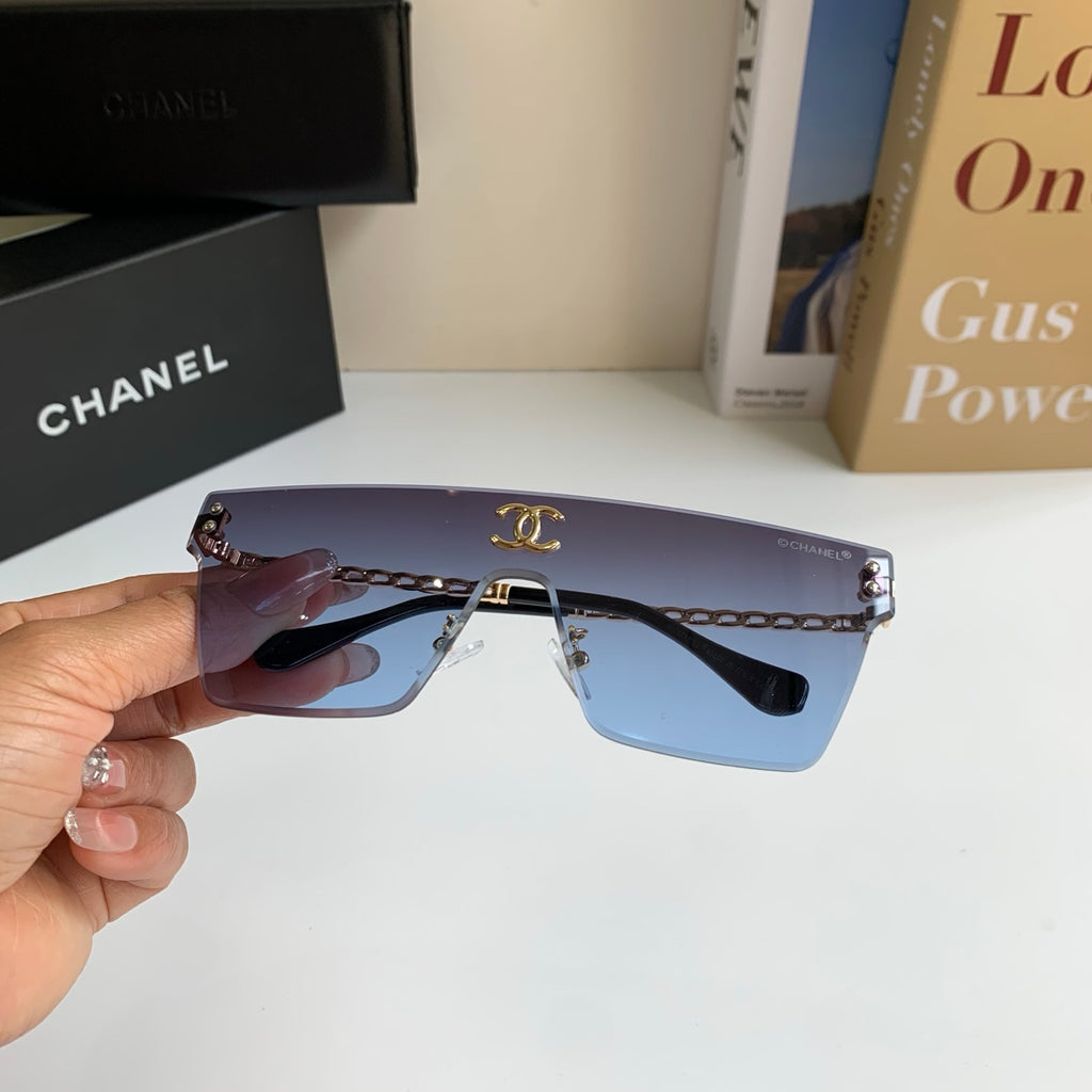 Chanel Square Silver Lens Sunglasses for Men & Women - 358070 - detail image 3