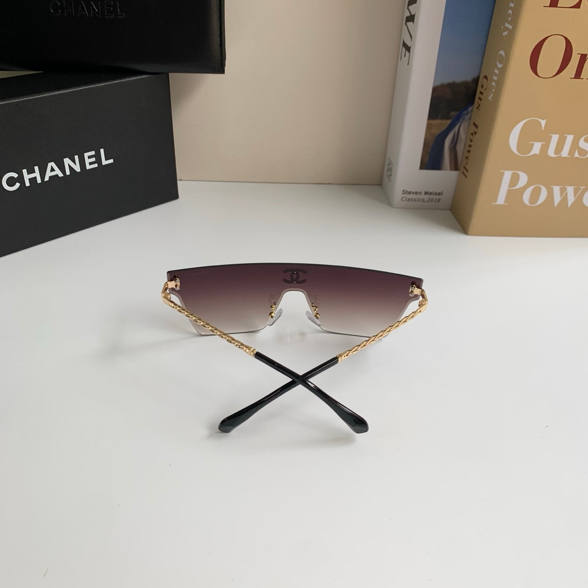 Chanel Square Silver Lens Sunglasses for Men & Women - 997697 - detail image 6