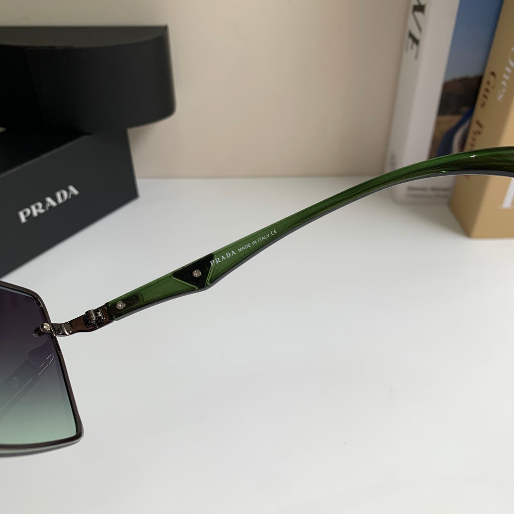 Prada Square Silver Lens Sunglasses for Men & Women - 132496 - detail image 7