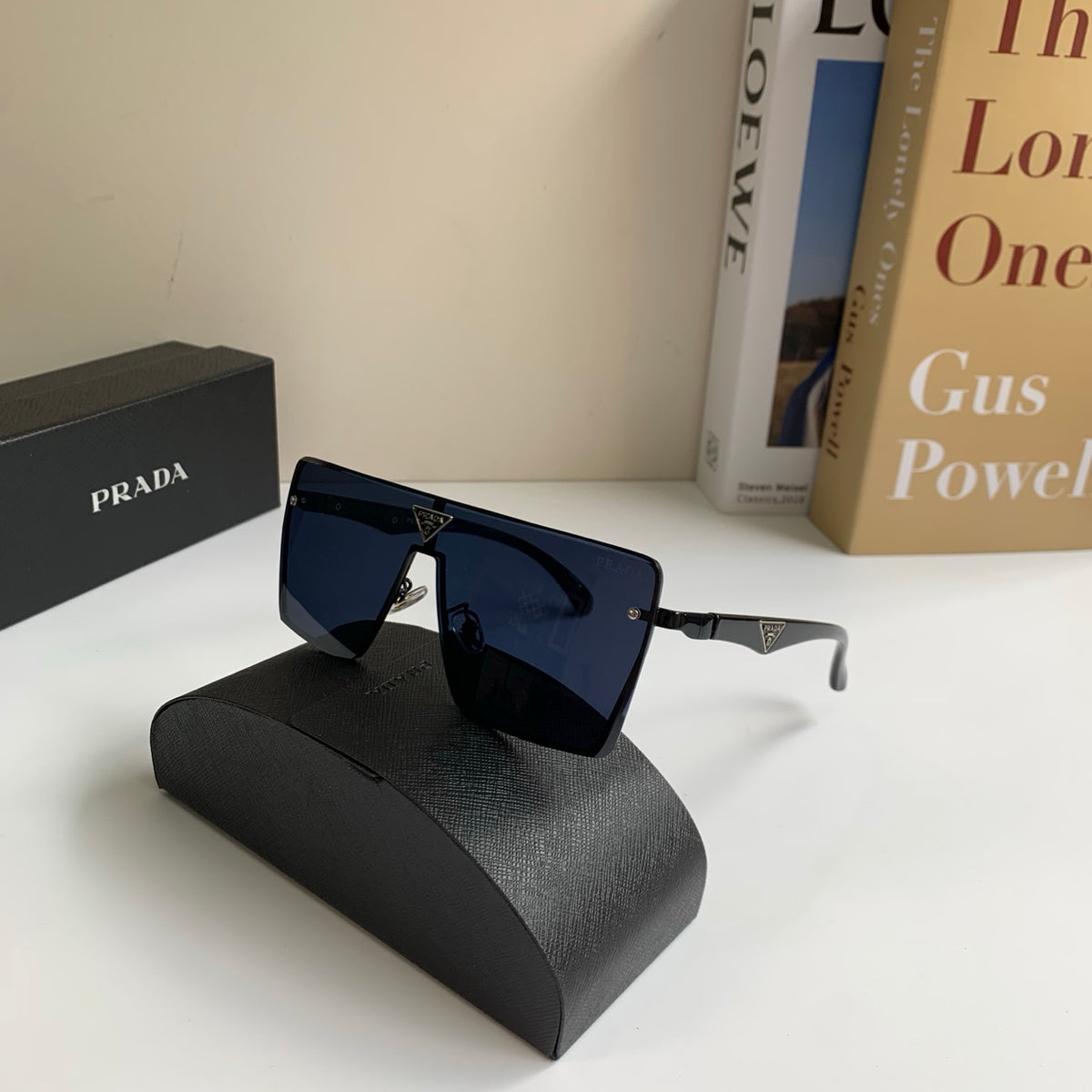 Prada Square Silver Lens Sunglasses for Men & Women - 132497 - detail image 4