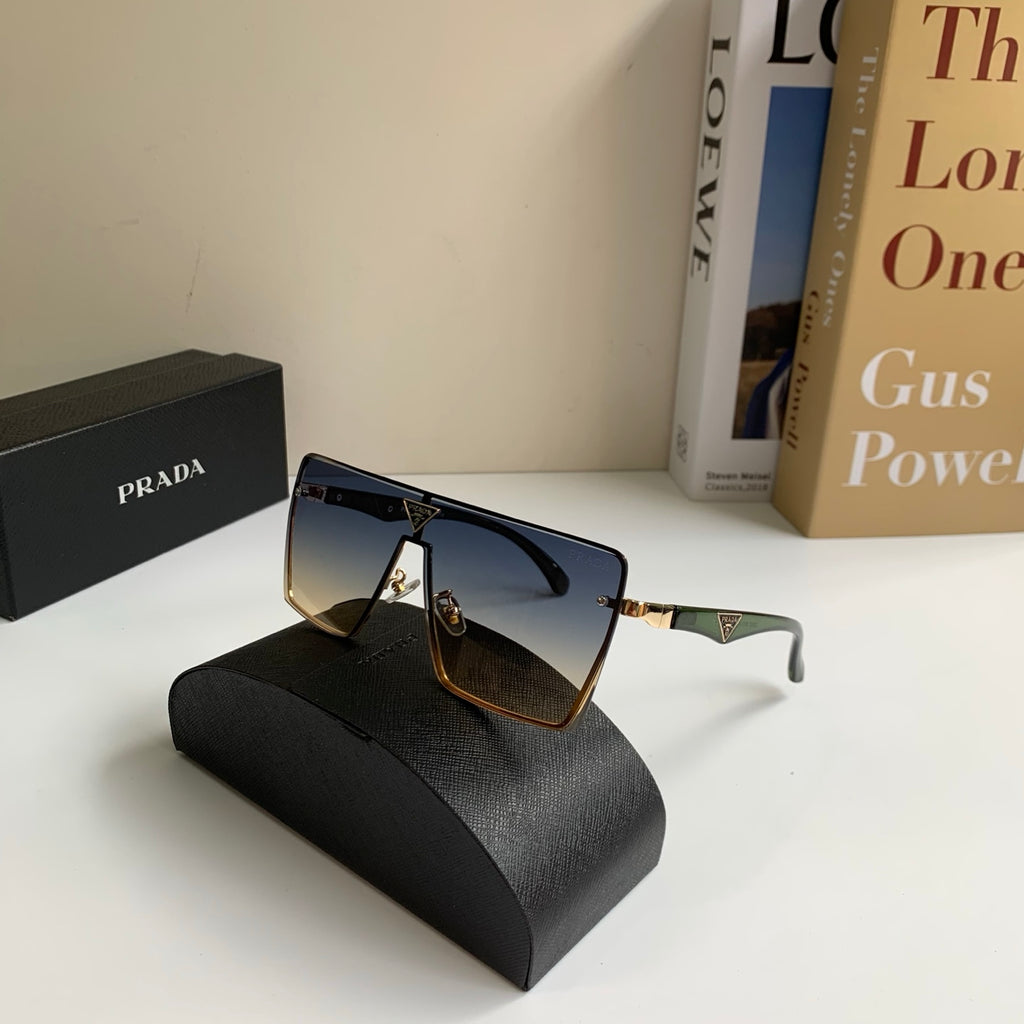 Prada Square Silver Lens Sunglasses for Men & Women - 382662 - detail image 4