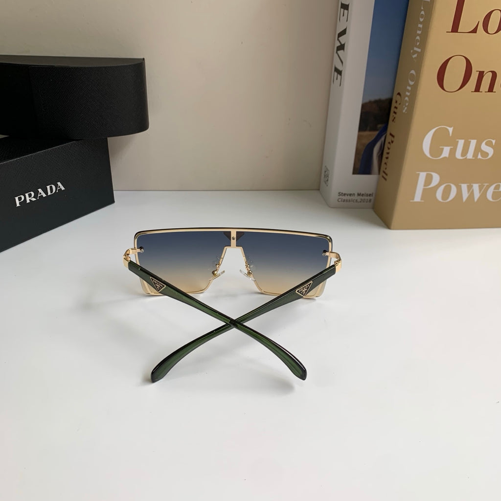 Prada Square Silver Lens Sunglasses for Men & Women - 132498 - detail image 8
