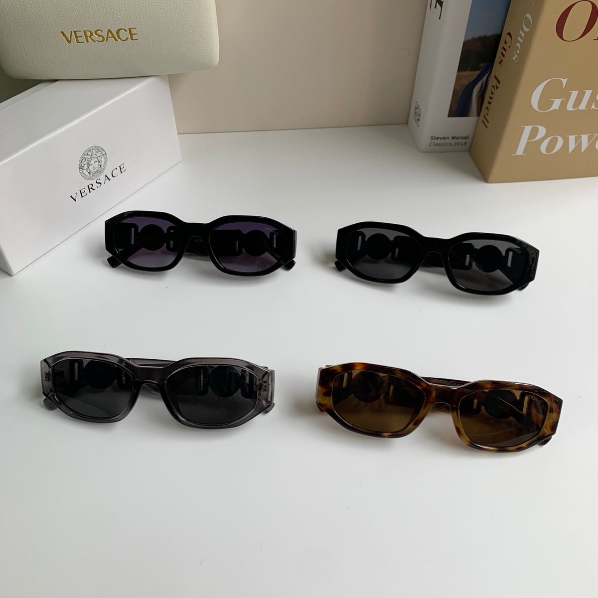 Versace Fashion Red Lens Sunglasses for Men & Women - detail image 8