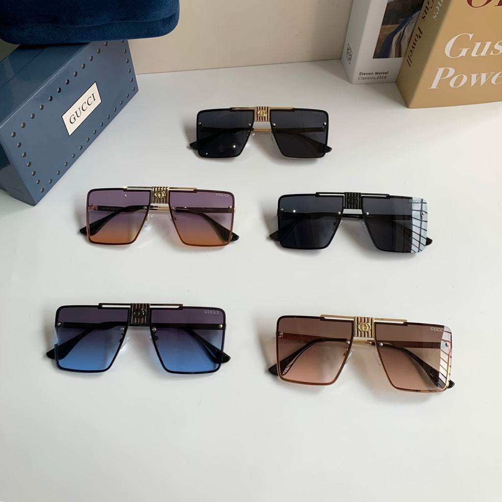 Gucci Polarized Square Brown Lens Sunglasses for Men & Women - 486310 - detail image 10