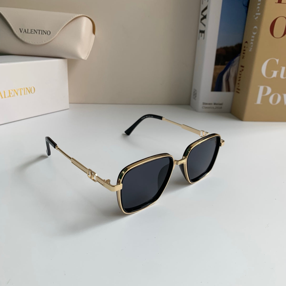 Valentino Metal Fashion Silver Lens Sunglasses for Men & Women - 158649