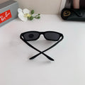 Ray-Ban Polarized Square Black Lens Sunglasses for Men & Women - 433111