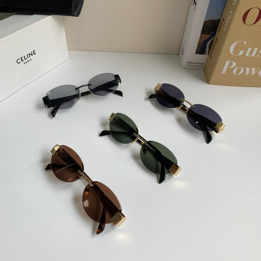 Celine Round Silver Lens Sunglasses for Men & Women - 449244 - detail image 9