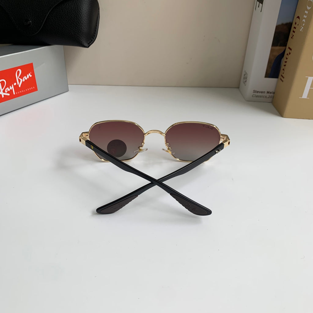 Ray-Ban Polarized Square Silver Lens Sunglasses for Men & Women - 450151 - detail image 6