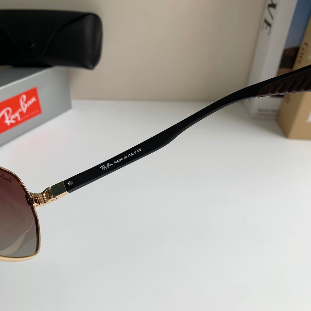 Ray-Ban Polarized Square Silver Lens Sunglasses for Men & Women - 358945 - detail image 8