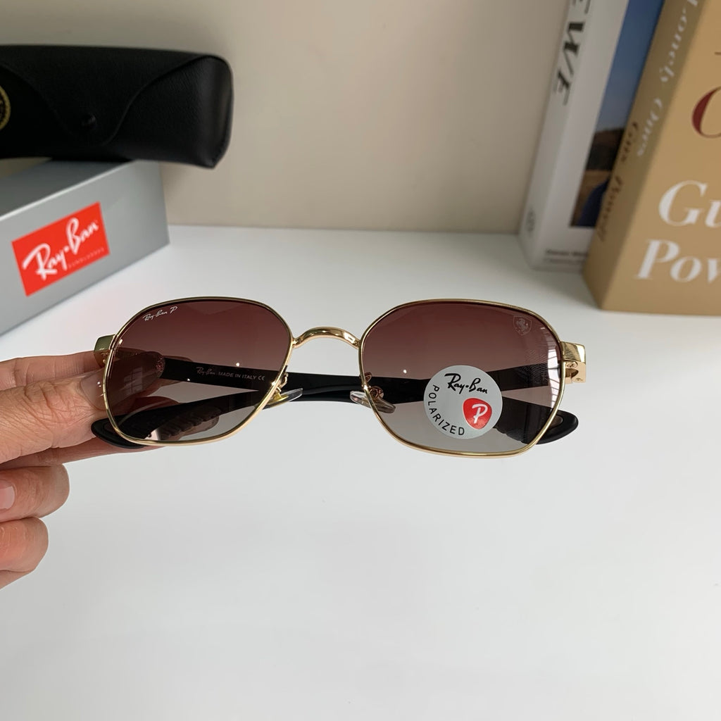 Ray-Ban Polarized Square Silver Lens Sunglasses for Men & Women - 450151 - detail image 4