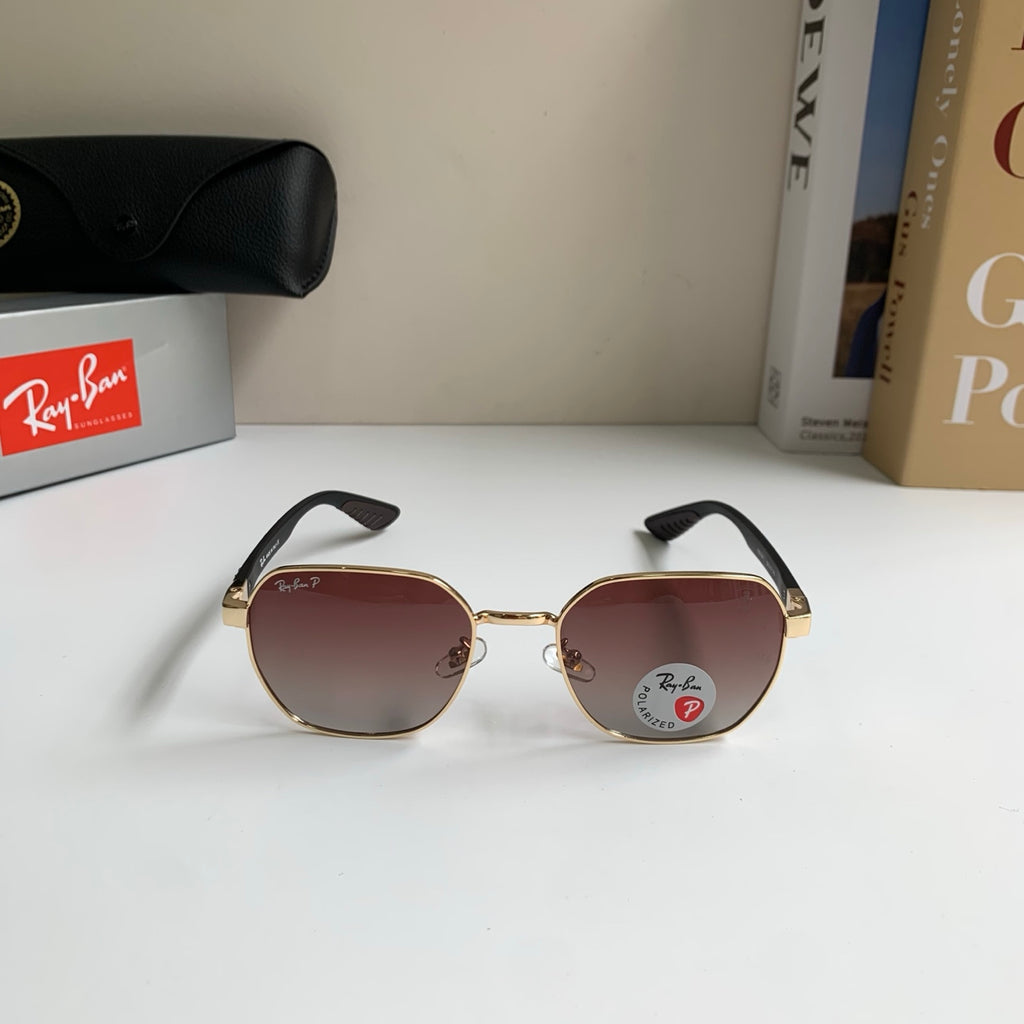 Ray-Ban Polarized Square Silver Lens Sunglasses for Men & Women - 450151 - detail image 3