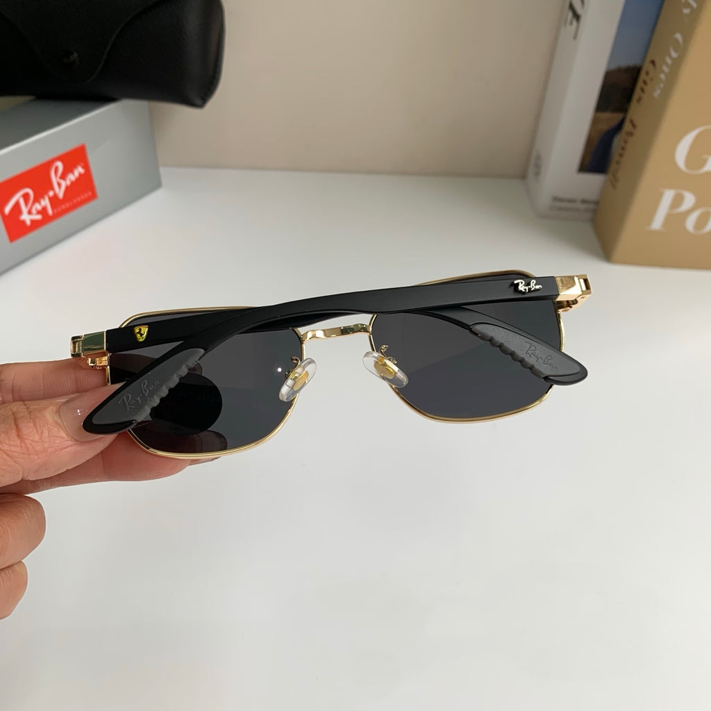 Ray-Ban Polarized Square Silver Lens Sunglasses for Men & Women - 450154 - detail image 6