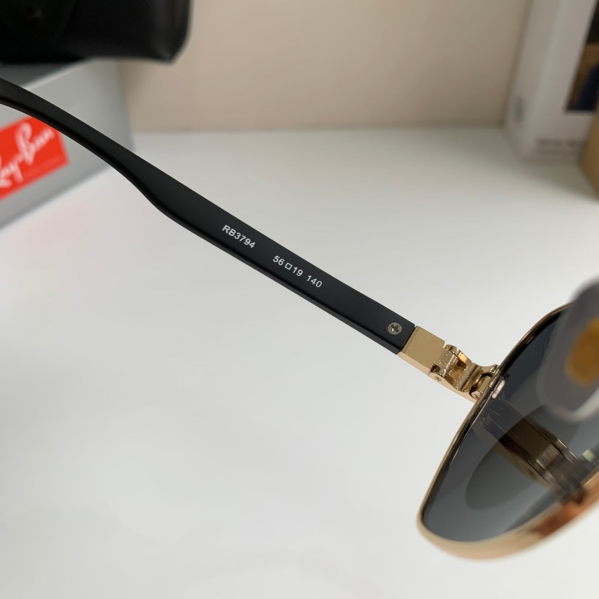 Ray-Ban Polarized Square Silver Lens Sunglasses for Men & Women - 450154 - detail image 8