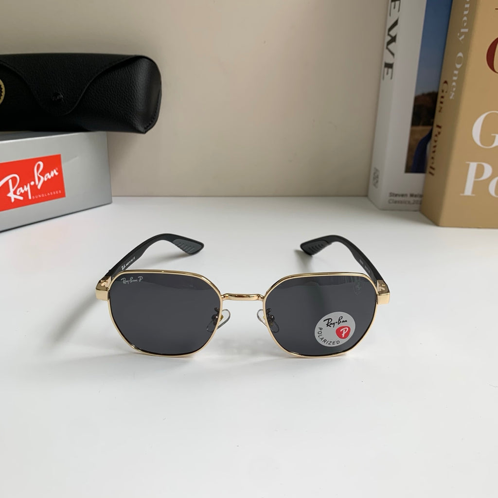 Ray-Ban Polarized Square Silver Lens Sunglasses for Men & Women - 358948 - detail image 3