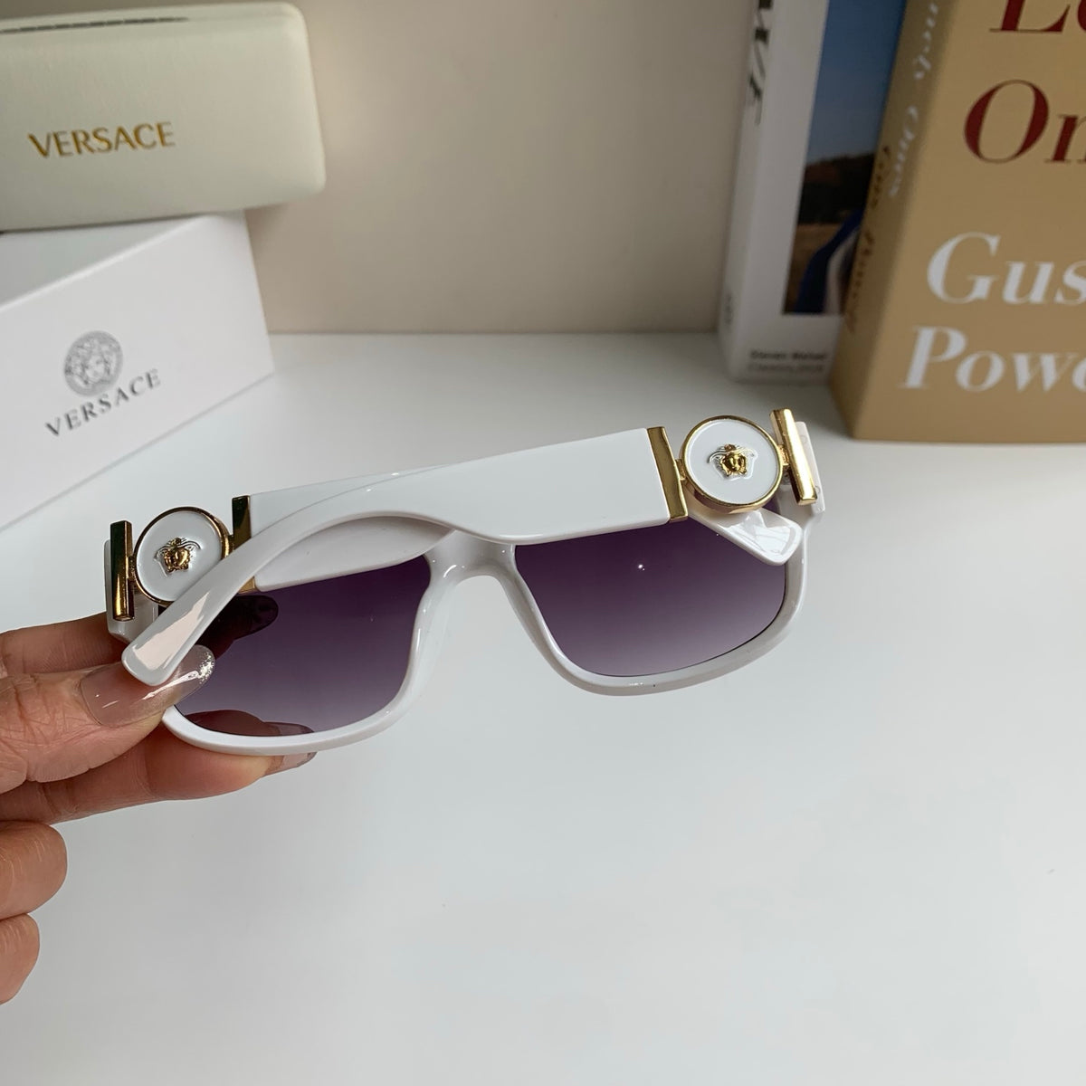Versace Polarized Square Silver Lens Sunglasses for Men & Women - 372516 - detail image 6