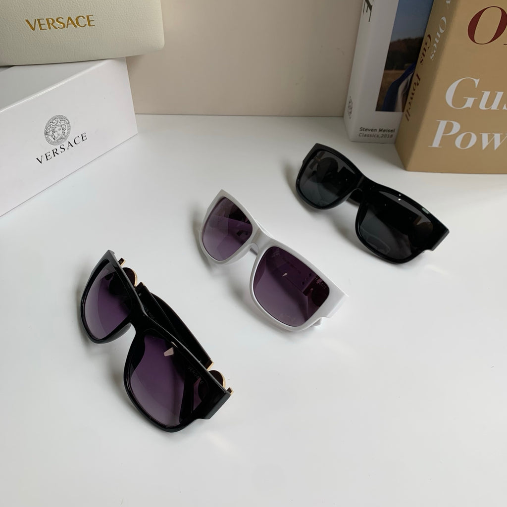 Versace Polarized Square Silver Lens Sunglasses for Men & Women - 372518 - detail image 10