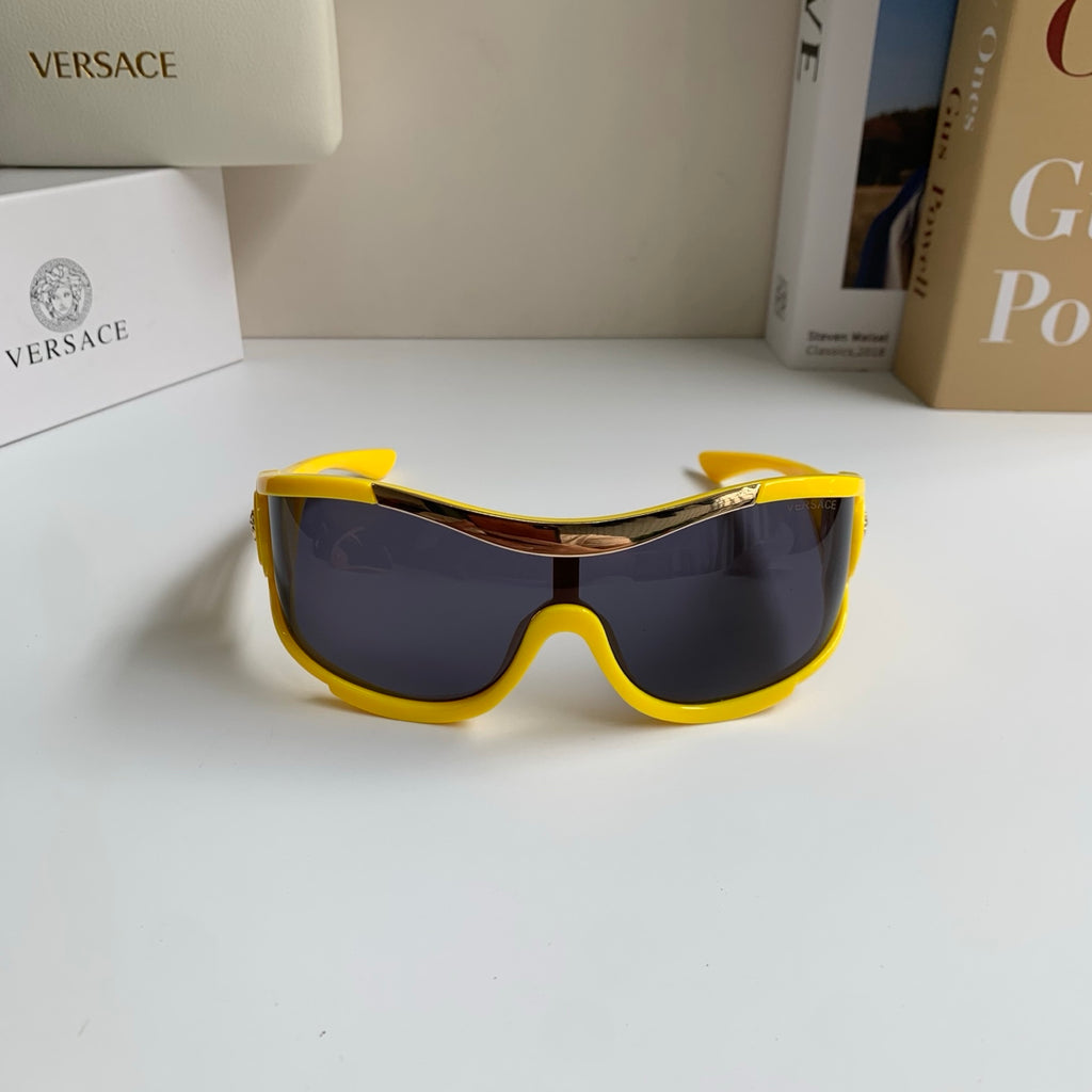 Versace Oversized Brown Lens Sunglasses for Men & Women - 372521 - detail image 3