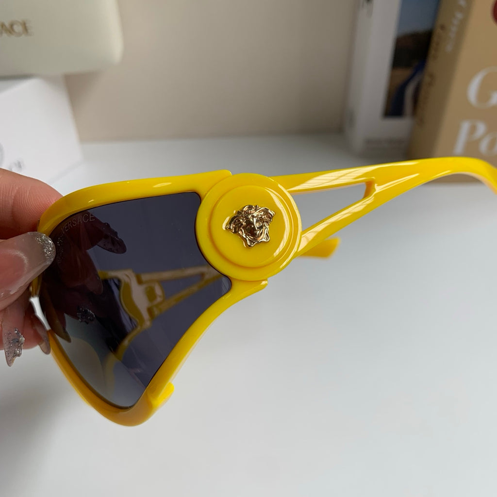 Versace Oversized Brown Lens Sunglasses for Men & Women - 372521 - detail image 6