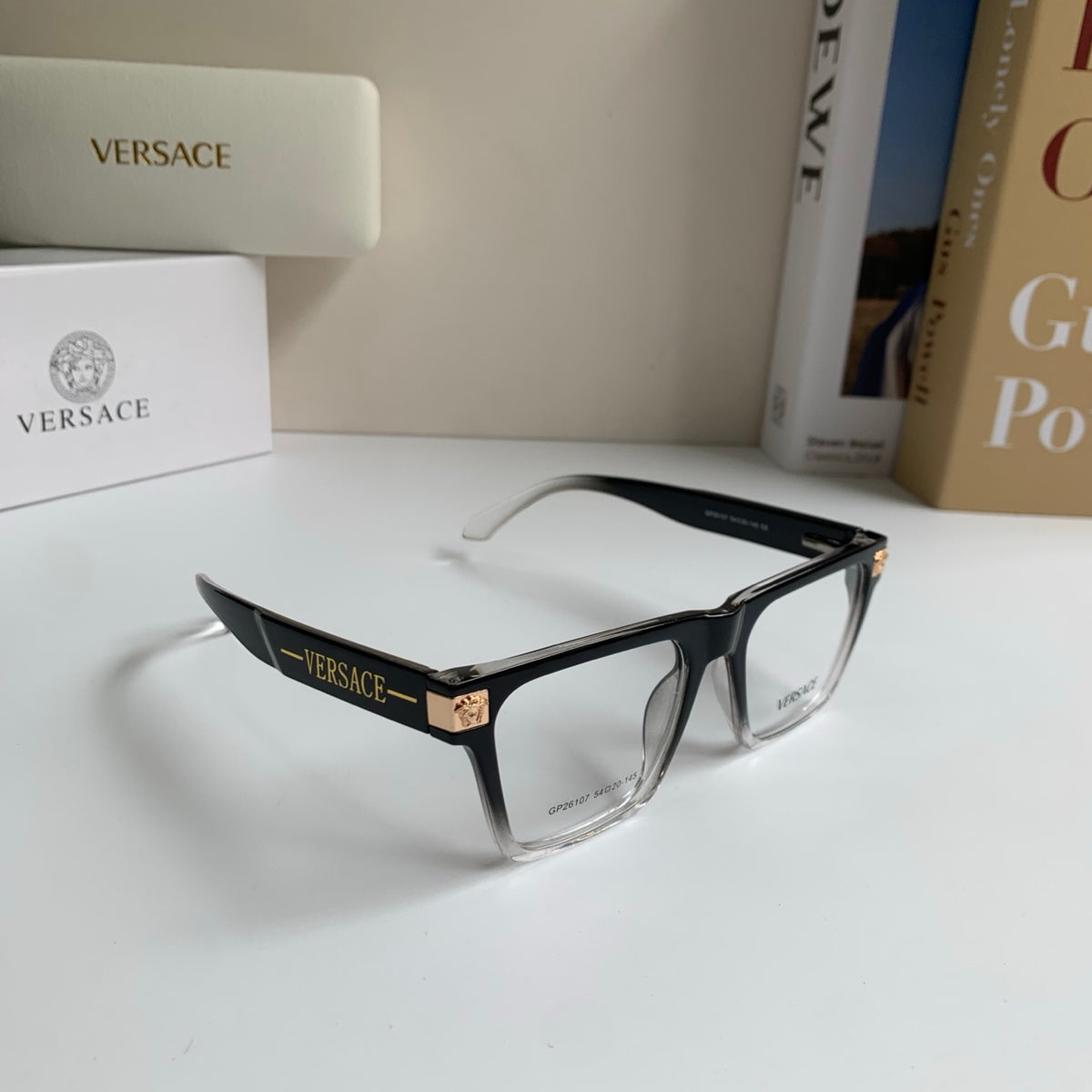 Versace Fashion Silver Lens Sunglasses for Men & Women - 466247