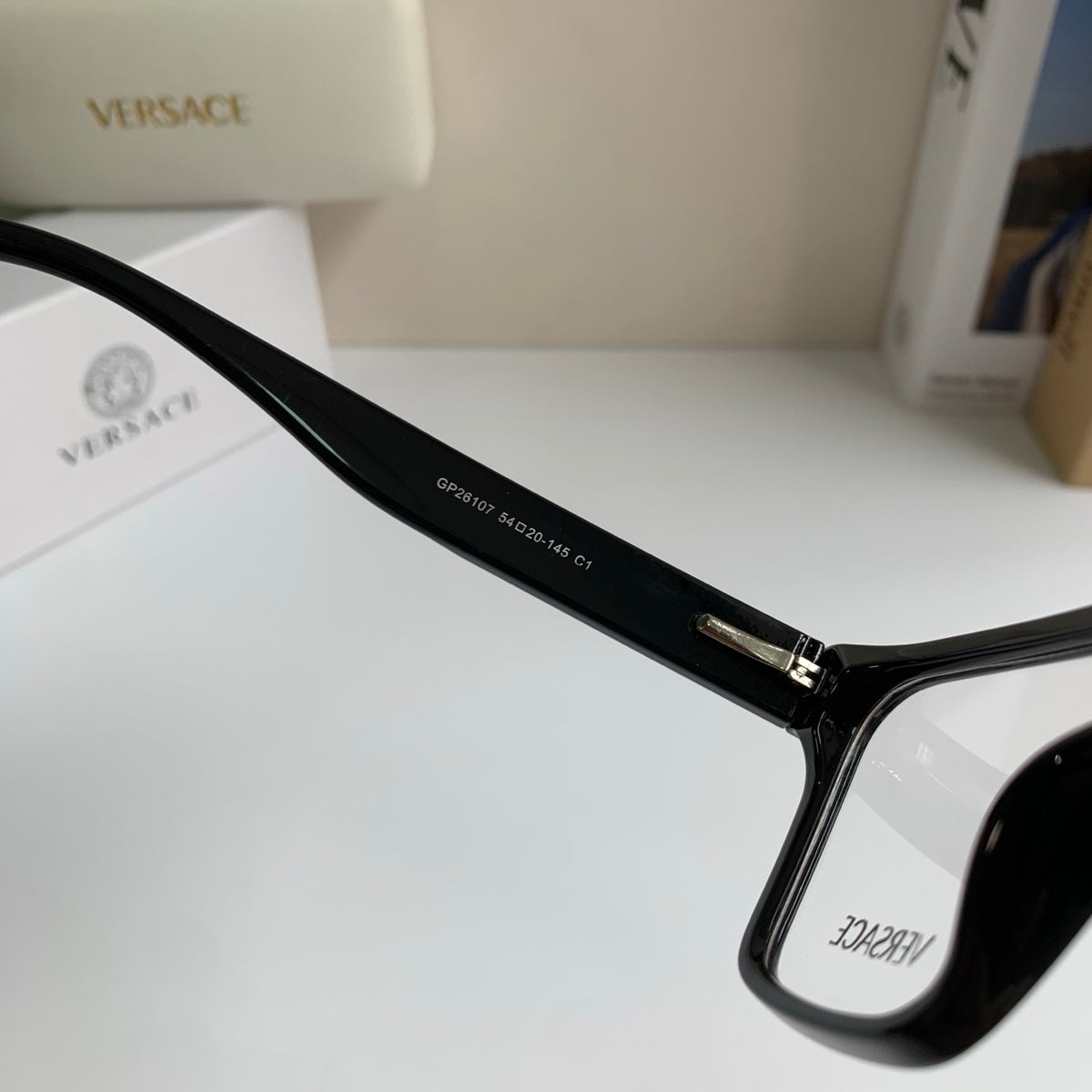 Versace Fashion Silver Lens Sunglasses for Men & Women - 383060 - detail image 6