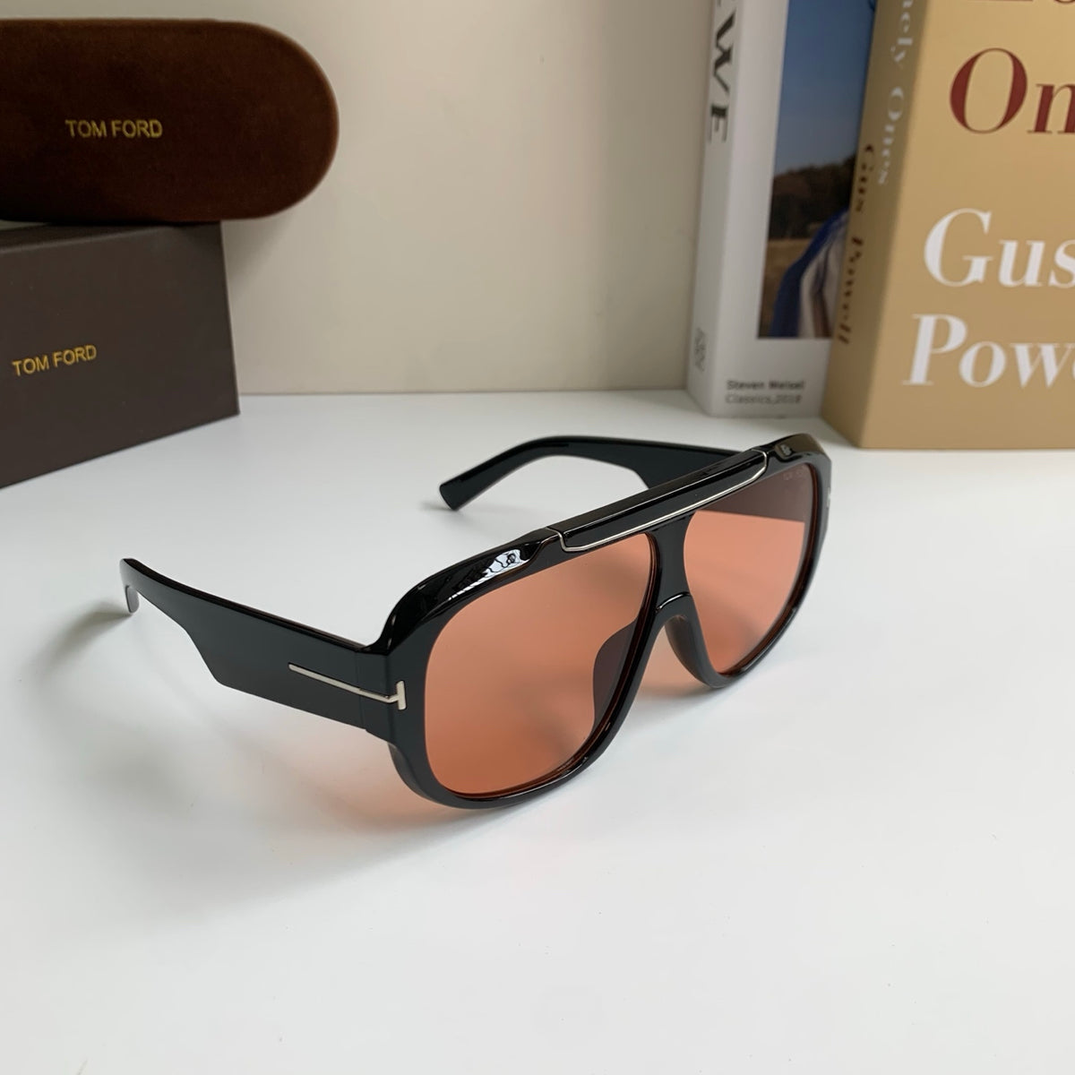 Tom Ford Fashion Gold Lens Sunglasses for Men & Women - 466311