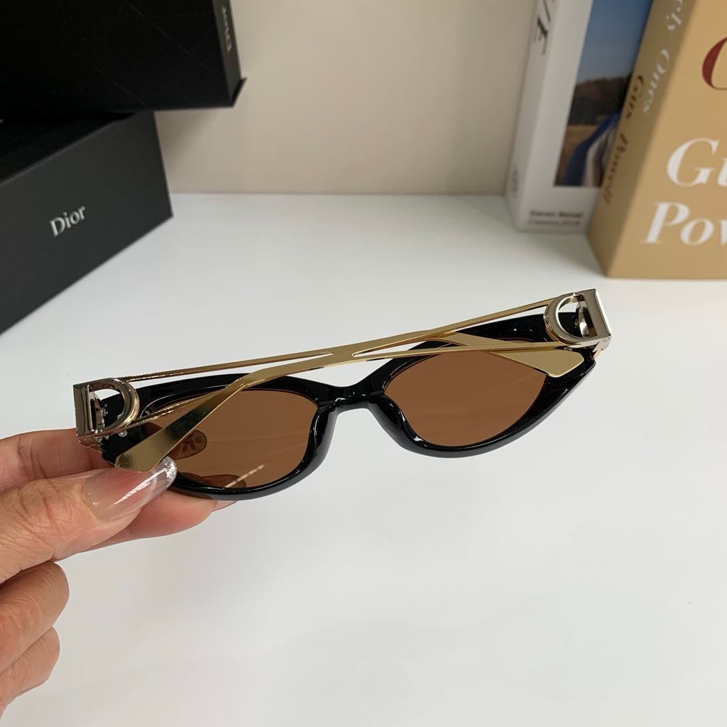 Dior Cat-Eye Black Lens Sunglasses for Men & Women - 398759 - detail image 6