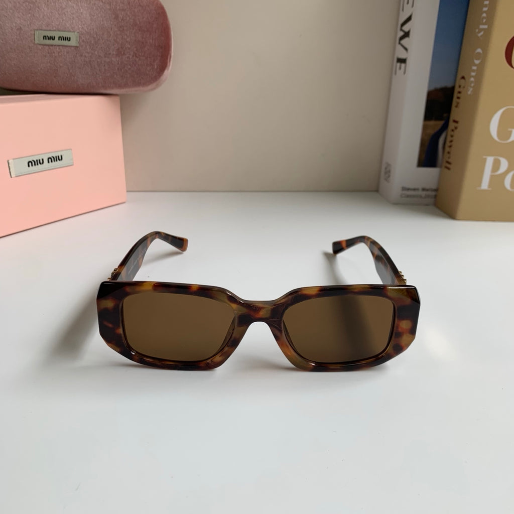 Miu Miu Square Black Lens Sunglasses for Men & Women - 399250 - detail image 3