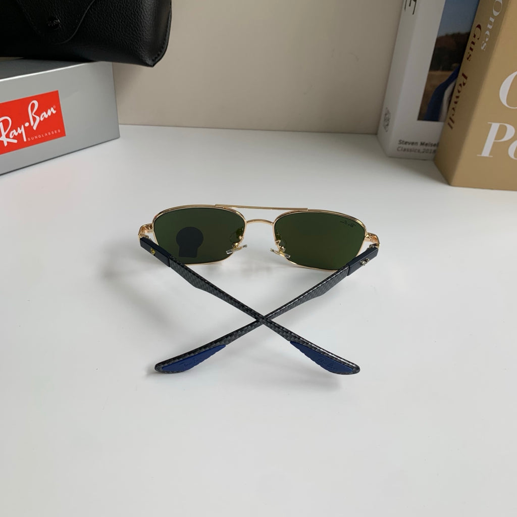 Ray-Ban Polarized Fashion Blue Lens Sunglasses for Men & Women - detail image 8