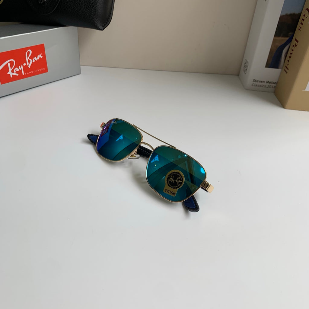 Ray-Ban Polarized Fashion Blue Lens Sunglasses for Men & Women - detail image 6