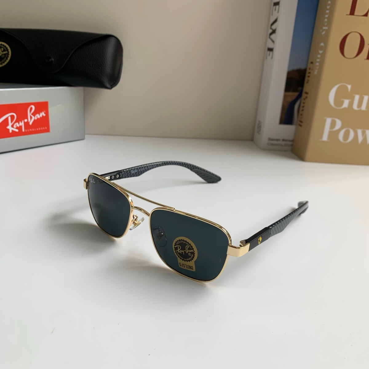 Ray-Ban Polarized Fashion Silver Lens Sunglasses for Men & Women - 488279 - detail image 2